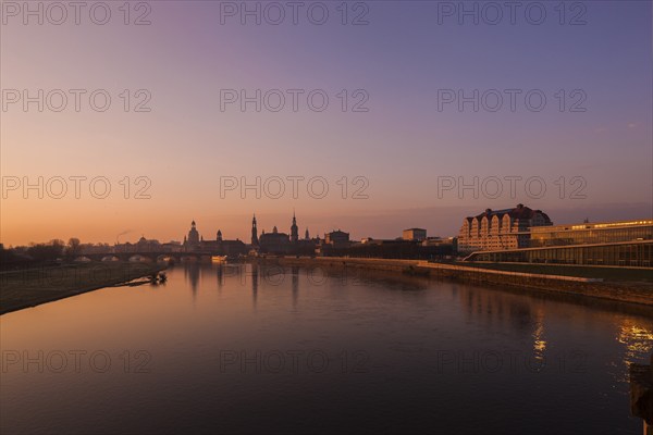 Dresden Sunrise on the Elbe