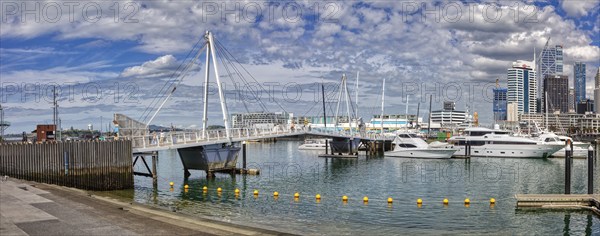 Viaduct Lift Bridge, Marina, Auckland, Neuseeland