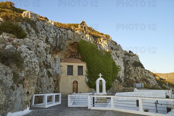 White Bell Tower, Rock Chapel, Stone Bell Tower, Faneromenis Monastery, Rock Monastery, Orthodox