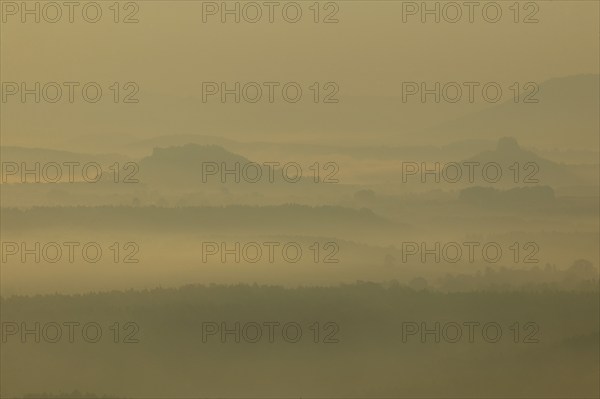 The Lilienstein is one of the most striking mountains in Saxon Switzerland in Saxony. The