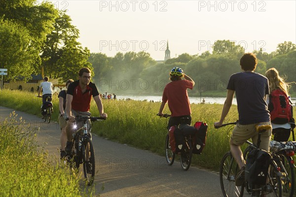 Elbe Cycle Route in Dresden