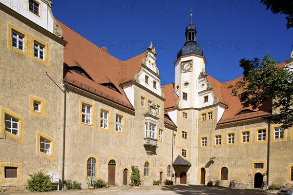 Old hunting lodge Hubertusburg, named after St Hubertus, the patron saint of hunting