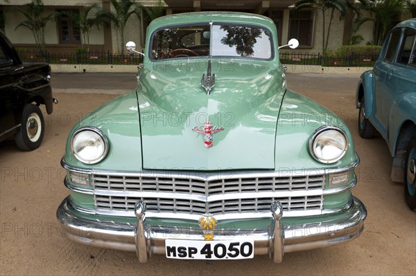 CHENNAI, INDIA, JULY 24: Chrysler (retro vintage car) on Heritage Car Rally 2011 of Madras Heritage