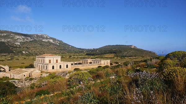 Palazzo Florio, Levanzo, Egadi Islands, Sicily, Italy, Europe