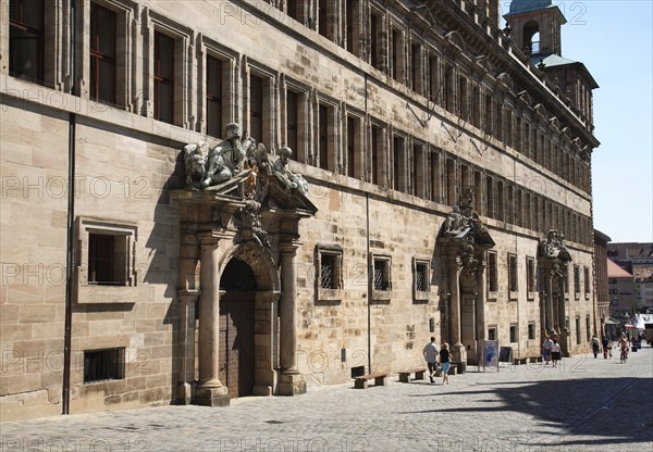The historic town hall, Nuremberg, Middle Franconia, Bavaria, Germany, Europe
