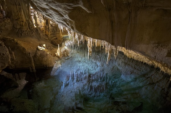 Caves of Drach, Coves del Drac, Porto Christo, Majorca, Balearic Islands, Spain, Mediterranean Sea,