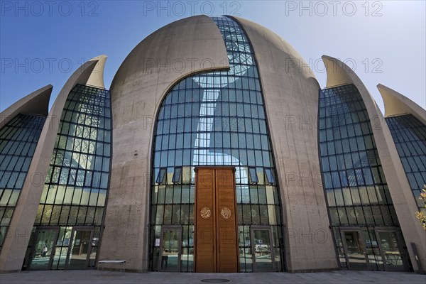 DITIB Central Mosque Cologne, Architects Gottfried and Paul Böhm, Cologne, Rhineland, North