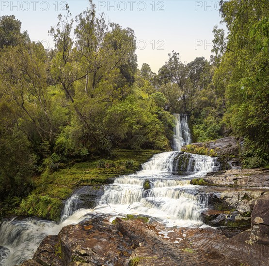 McLean Falls, Tautuku River, Otago, Neuseeland