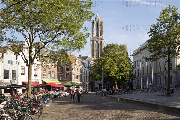 Domtoren, Dom tower, historic buildings, Utrecht, Netherlands