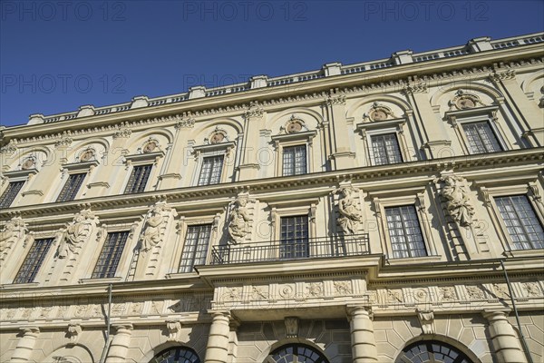 West façade, Royal Palace, Kungliga slottet, Stockholm, Sweden, Europe
