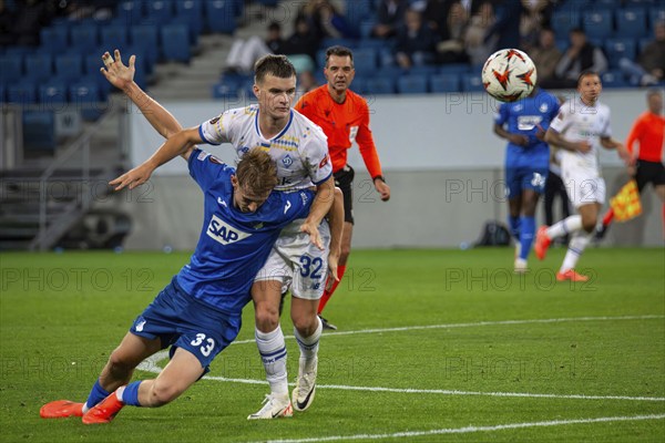 Football UEFA Europa League, season 2024/25, matchday 2: TSG Hoffenheim vs Dynamo Kiev. Picture: