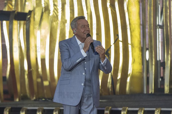 Roland Kaiser live on The big tour for the 50th stage anniversary at the Berlin Waldbühne on