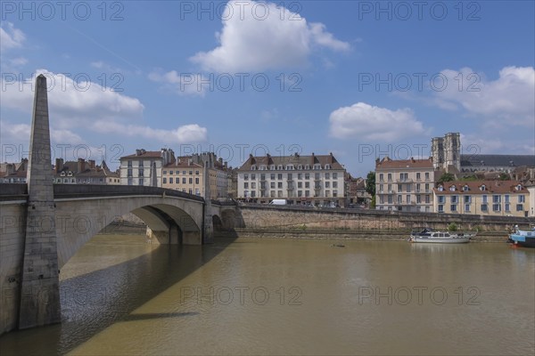Chalon-sur Saone, Département Saône-et-Loire in the Bourgogne-Franche-Comté region, Burgundy,