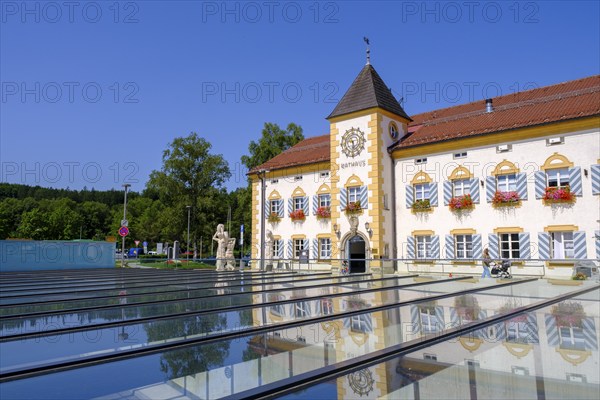 Town Hall, Karl-Lederer-Platz, Geretsried, Upper Bavaria, Bavaria, Germany, Europe