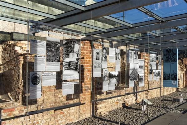 Permanent open-air historical exhibition, Topograhie des Terrors, Niederkirchnerstraße, Berlin,