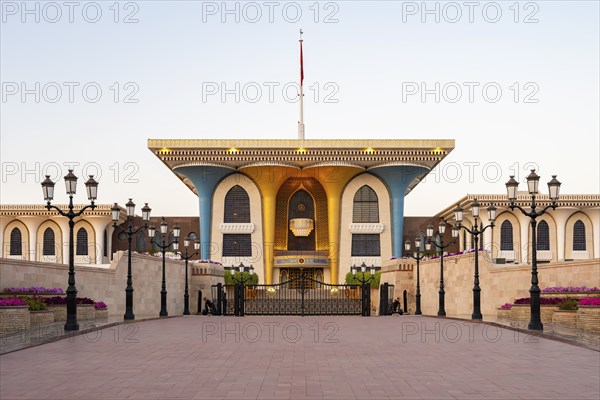 Sultan's Palace, Al Alam Palace, Muscat, Oman, Asia