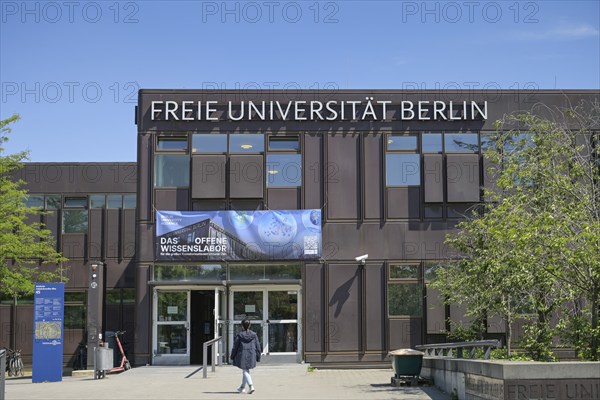 Rostlaube, Free University, Habelschwerdter Allee, Dahlem, Steglitz-Zehlendorf, Berlin, Germany,
