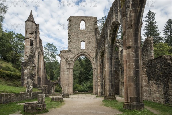 Allerheiligen monastery ruins, Ottenhöfen, Black Forest National Park, Ortenau, Black Forest,