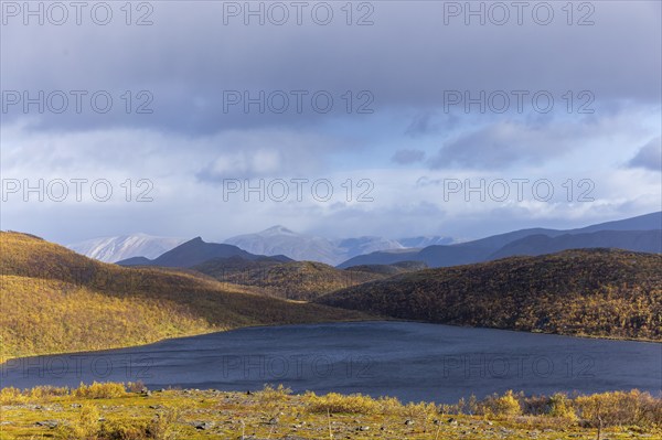 Landscape near Honningsvag, Finnmark, September 2024, Norway, Europe