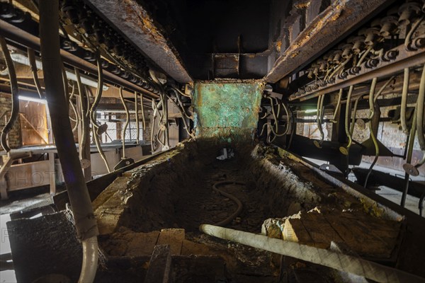 The Muldenhütten smelter site is more than 800 years old. The still existing, historical and