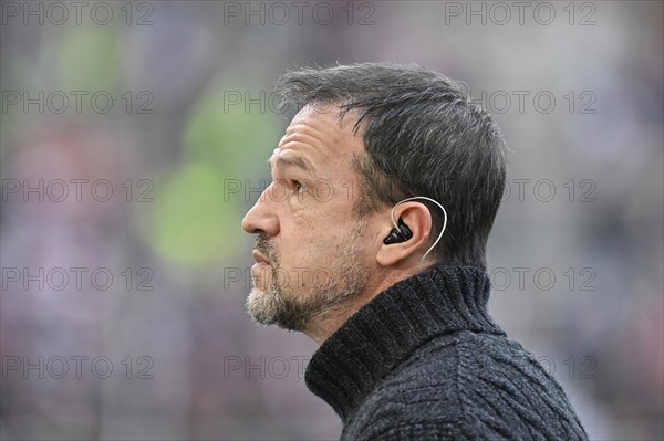DAZN TV expert Fredi Bobic, Portrait, MHPArena, MHP Arena Stuttgart, Baden-Württemberg, Germany,