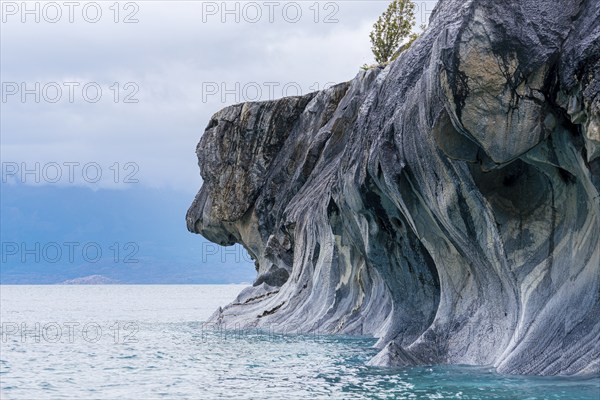 Marble Caves, Puerto Rio Tranquilo, Chile Chico, Aysen, Chile, South America