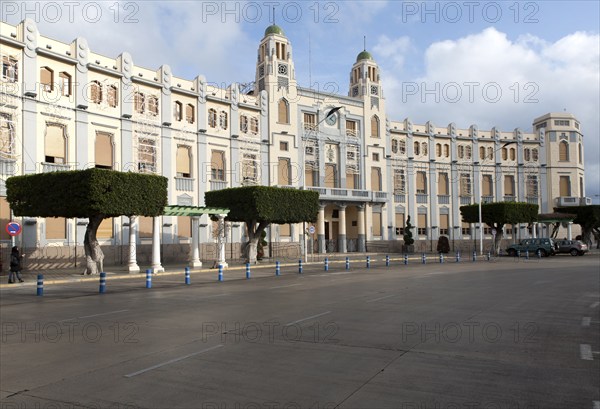 Palacio de la Asamblea architect Enrique Nieto, Plaza de España, Melilla, Spain, north Africa,