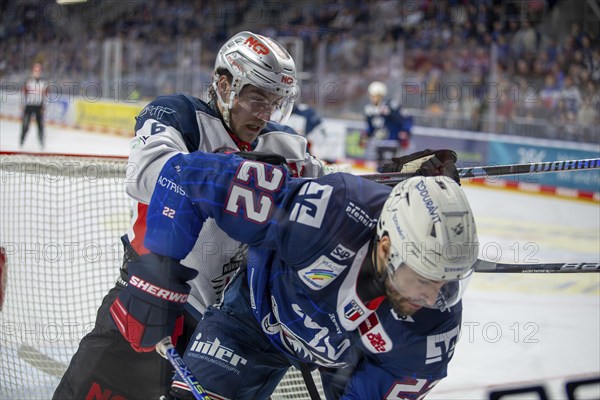 10.03.2024, DEL, German Ice Hockey League season 2023/24, 1st playoff round (pre-playoffs) : Adler
