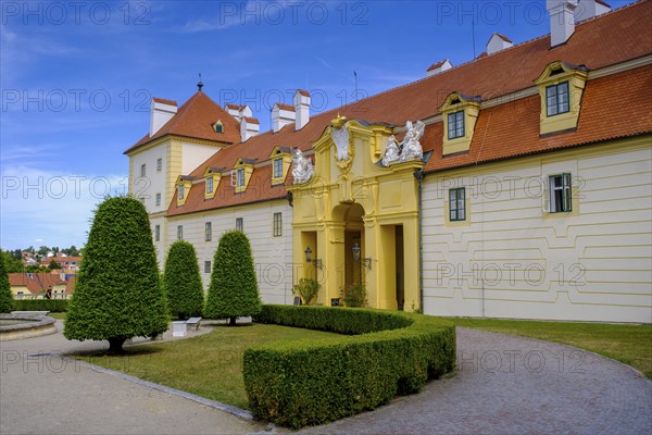 Feldsberg Castle, Valtice, Feldsberg, UNESCO, Morava, South Moravia, Moravia, Czech Republic,