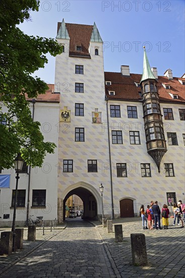 Europe, Germany, Bavaria, state capital Munich, Old Town, Old Court, built 1253 by Ludwig the