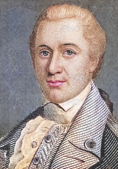 Otho Holland Williams, 1749, 1794, Brigadier General during the American Revolutionary War,