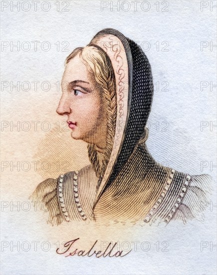 Isabella I. Nickname Isabella the Catholic Spanish Isabel la Catolica 1451- 1504 Queen of Castile
