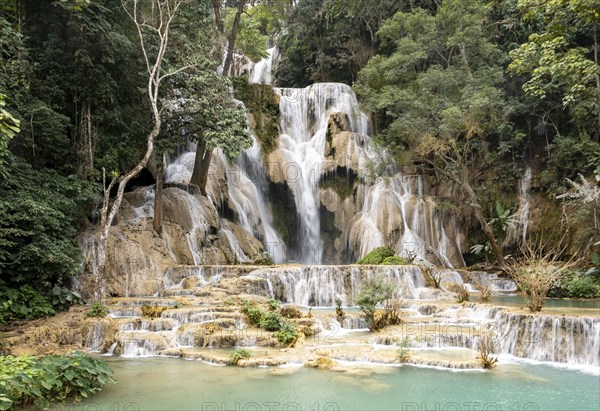 Kuang Si Waterfall near Luang Prabang, Laos, Asia