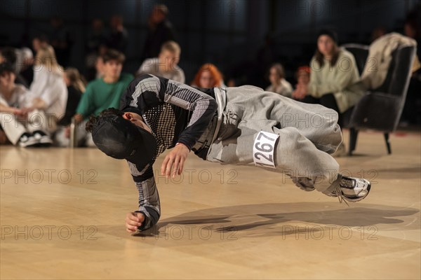 Young dancer, official World Championships in Breakdance, World Cup in Hip-Hop, 2024, Magdeburg,