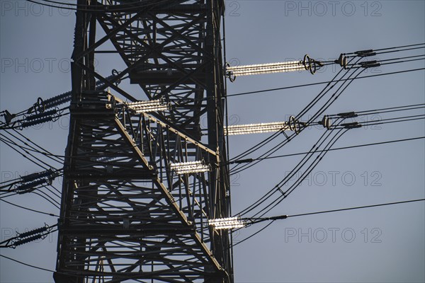 380 kV system, switchgear, from the transmission system operator Amprion, in the Emscherbruch in