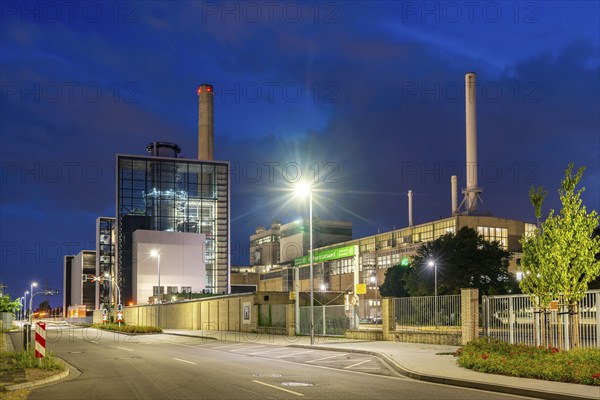The Lausward natural gas power plant, the most efficient gas and steam turbine power plant in the
