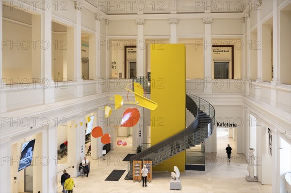 Entrance Hall, State Museum of Art, Statens Museum for Kunst, SMK, National Gallery, Copenhagen,