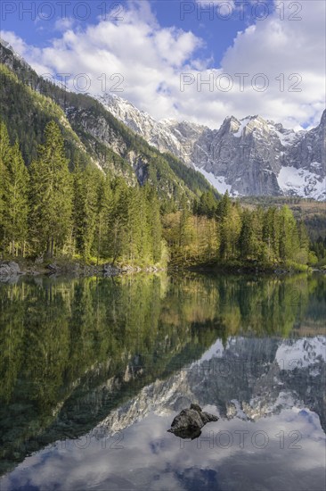 Lago Fusine, Tarvisio, Province of Udine, Italy, Europe
