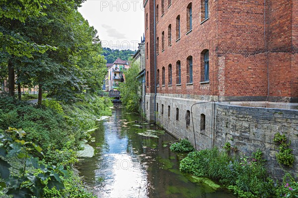 Bleichgraben in Meiningen, Thuringia, Germany, Europe