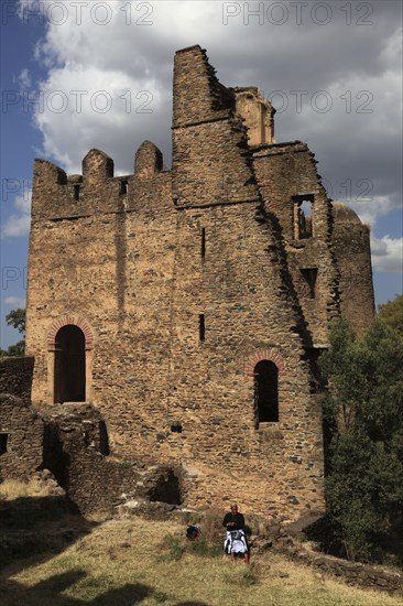 Amhara region, in the Gemp palace complex in Gondar, Gonder, UNESCO, world, heritage, cultural