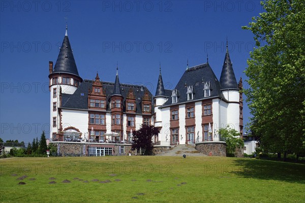 Europe, Germany, Mecklenburg-Western Pomerania, Klink Castle on the Müritz near Waren, castle