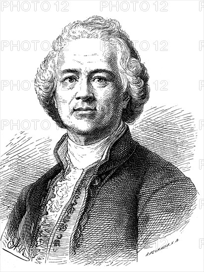 Christoph Willibald Gluck, from 1756 Ritter von Gluck, 2 July 1714, 15 November 1787, a German