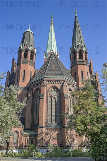 Ev. Apostel-Paulus-Kirche, Akazienstraße, Schöneberg, Berlin, Germany, Europe