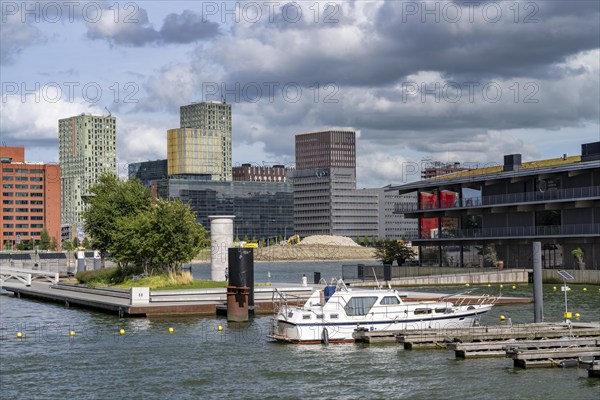 The Floating Office Rotterdam, is considered the world's largest floating office building, first