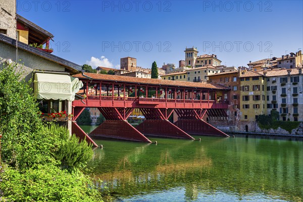 Ponte degli Alpini, Bassano del Grappa, Veneto, Italy, Europe