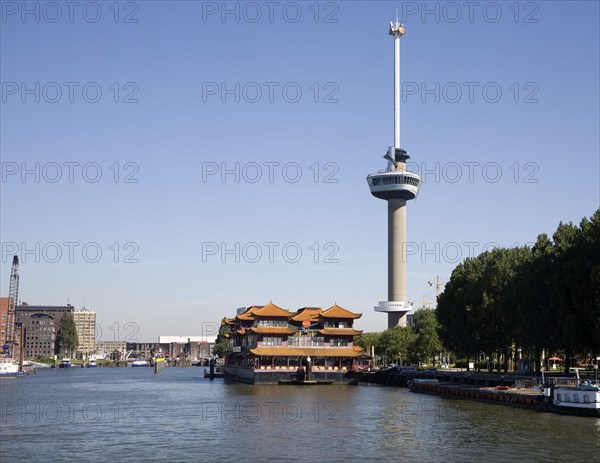 Euromast tower Rotterdam, Netherlands
