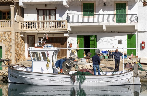 The fishing village of Cala Figuera, on the south-east coast, Majorca, Spain, Europe