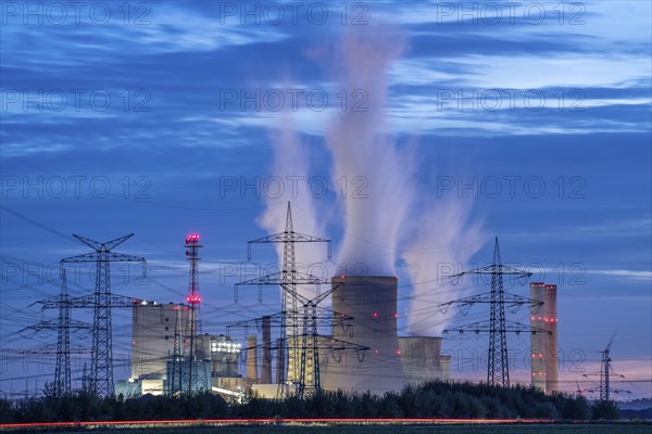 Lignite-fired power plant, RWE Power AG Niederaussem power plant, 2 units were shut down in 2020/21
