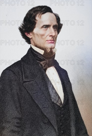 Jefferson Finis Davis (born 3 June 1808 in Fairview, Kentucky, died 6 December 1889 in New Orleans,