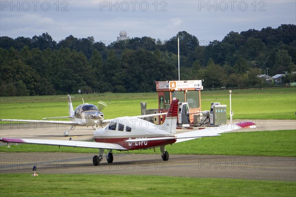 Mülheim-Essen airfield, commercial airfield in the south of Essen and in the east of Mülheim an der
